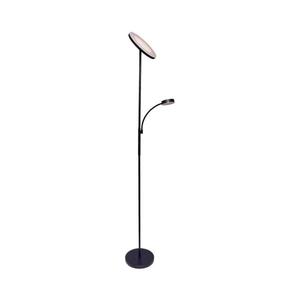 light Stmievateľná LED stojacia lampa NORA LED/25W/230V 2200/3000/4000K + LED/5W 3000K čierna + diaľkové ovládanie 3080FLCN vyobraziť