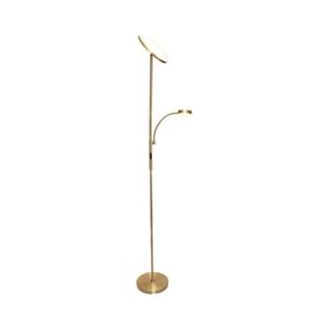 light LED stmievateľná stojacia lampa NORA LED/25W/230V 2200/3000/4000K + LED/5W 3000K zlatá + diaľkové ovládanie 3080FLPT vyobraziť