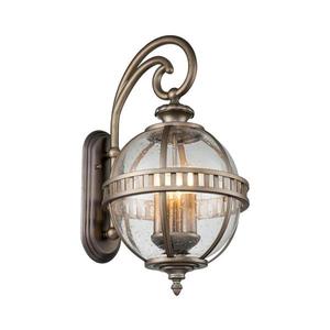 Elstead Kichler KL-HALLERON-2M-BU - Vonkajšie nástenné svietidlo HALLERON 3xE14/40W/230V IP44 KL-HALLERON-2M-BU vyobraziť
