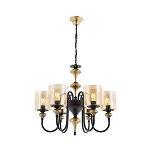 Luster na reťazi BUSAN 6xE27/40W/230V zlatý 301AUR1128 vyobraziť