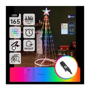 B.V. - LED RGBICW Vonkajšia vianočná dekorácia 165xLED/230V 1, 8m IP44 + DO S104033W4 vyobraziť