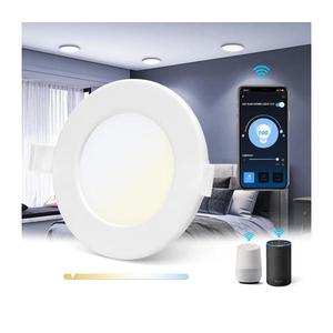 B.V. - LED Stmievateľné podhľadové svietidlo LED/6W/230V pr. 11, 5 cm Wi-Fi 102800QYX vyobraziť