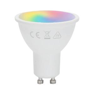 B.V. - LED RGBW stmievateľná žiarovka GU10/4, 8W/230V 3000K + diaľkový ovládač B101074EB vyobraziť