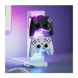 Nanoleaf NL7602K0001A023-LED RGBIC Stmievateľná stolná nabíjacia stanica 2700-6500K 5V biela NL7602K0001A023 vyobraziť