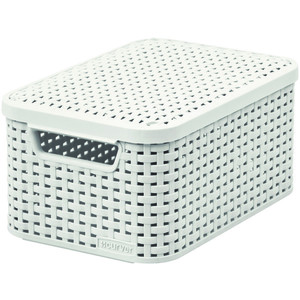 CURVER - Úložný box 14 x 19 x 29cm STYLE S, krémový, umelá hmota vyobraziť