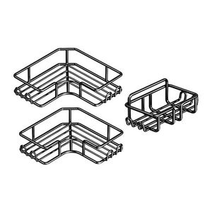 MAKRO - Polička rohová 23x23x8cm sada vyobraziť
