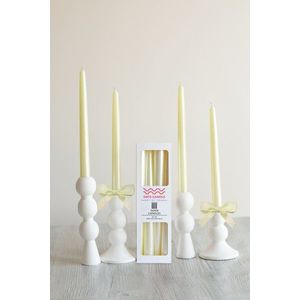 Candle Set (4 Pieces) Neon 4 - Yellow v2 vyobraziť