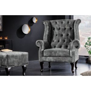 Chesterfield kreslo MIDAS Dekorhome vyobraziť
