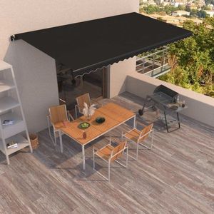 Ručne zaťahovacia markíza 600x350 cm Dekorhome vyobraziť