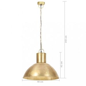 Závesná lampa mosadz Dekorhome vyobraziť