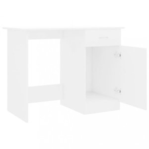 Písací stôl so skrinkou 100x50 cm Dekorhome vyobraziť