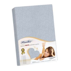Bellatex Froté prestieradlo Kamilka svetlosivá, 100 x 200 cm vyobraziť