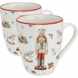 Súprava 2 porcelánových hrnčekov Luskáčik 320 ml vyobraziť