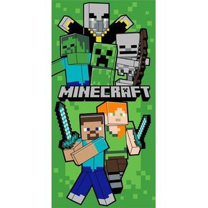 Jerry Fabrics Detská osuška s potlačou - Minecraft - Let's survive | 70 x 140 cm vyobraziť