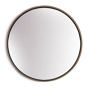 Casa Chic Fournier Nástenné zrkadlo s kovovým rámom okrúhle Ø 80 cm vyobraziť