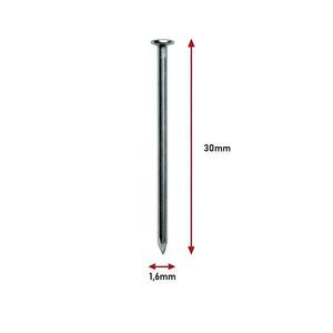 Pozinkované Stavebné Klince 1, 6×30 mm vyobraziť