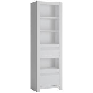 Regál Novi NVIR01 2S biela alpin/pvc biela supermat vyobraziť