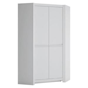 Skriňa Novi NVIS03 rohová 2D biela alpin/pvc biela supermat vyobraziť