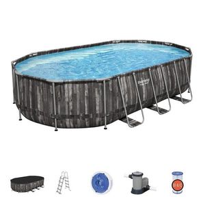 Oválny bazén s rámom doska 6, 10x3, 66x1, 22m 5611r vyobraziť