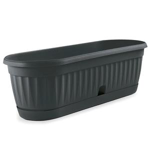 Kvetináč Mediteran LUX 22x11, 5x8, 5 antracit vyobraziť