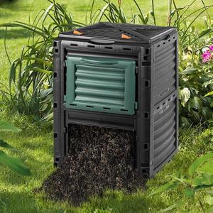 Kompostér 300L 61x61x83 antracit/zeleny 2045 vyobraziť