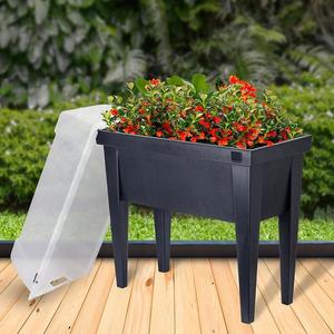 Kvetináč/Parenisko E&K s krytom 80x40x88 antracyt 4075 vyobraziť
