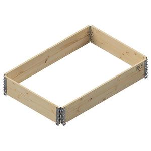 Vyvýšený záhon natural eco 120x80x19, 5 cm vyobraziť