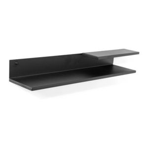 Čierna poschodová oceľová polica 67, 5 cm Folio – Spinder Design vyobraziť
