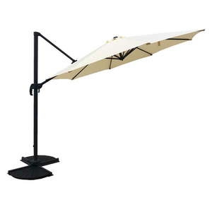 Krémový slnečník 300x300 cm Deluxe – Garden Pleasure vyobraziť