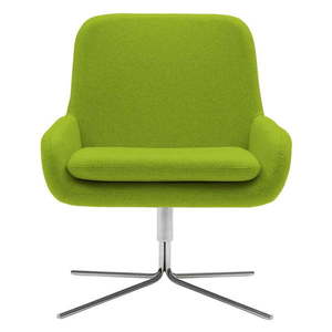 Limetkovozelené otočné kreslo Softline Coco Swivel vyobraziť