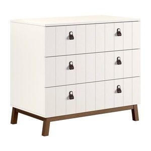 Béžová detská komoda 98, 5x89x57 cm Sezane – Vipack vyobraziť