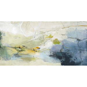 Obraz s ručne maľovanými prvkami 140x70 cm Alight – Malerifabrikken vyobraziť