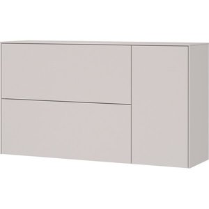 Krémová závesná skrinka na topánky 137x78x41 cm – Germania vyobraziť