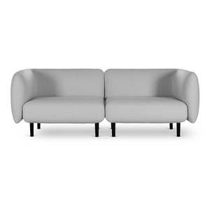 Svetlosivá pohovka Softline Elle, 230 cm vyobraziť