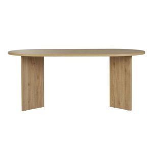 Jedálenský stôl v dekore duba 89, 5x180 cm Sablin – Kalune Design vyobraziť