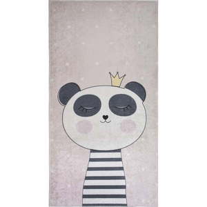 Svetloružový detský koberec 120x180 cm Princess Panda – Vitaus vyobraziť