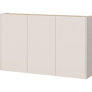 Krémová skrinka v dekore duba 138x87x25 cm Libbiano – Germania vyobraziť