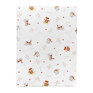 Biela mušelínová detská deka 75x100 cm Party – Mijolnir vyobraziť
