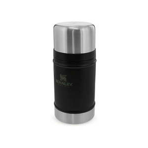 Čierna termoska na jedlo z nehrdzavejúcej ocele 700 ml Legendary Classic Black – Stanley vyobraziť