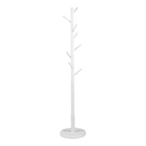 Biely vešiak z kaučukového dreva ø 36x170 cm Bro – Spinder Design vyobraziť