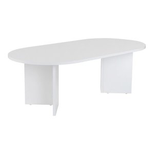 Biely matný konferenčný stolík 60x119 cm Sable – Kalune Design vyobraziť