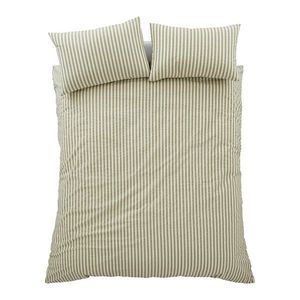 Zelené 3-dielne obliečky na dvojlôžko/predĺžené 230x220 cm Cotton Rich Woven Stripe – Pineapple Elephant vyobraziť
