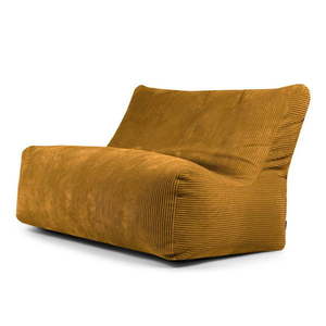 Menčestrový sedací vak v horčicovej farbe Sofa Seat Lounge – SLOWDOWN vyobraziť