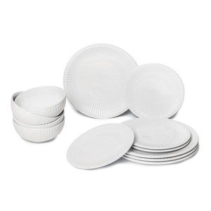 Porcelánová jedálenská súprava 12 ks Purita – Bonami Essentials vyobraziť