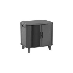 Sivý plastový záhradný úložný box Velo – Keter vyobraziť