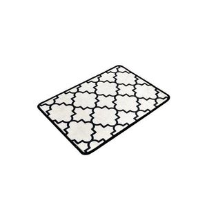 Čierna/béžová kúpeľňová predložka 40x60 cm Kupa – Foutastic vyobraziť