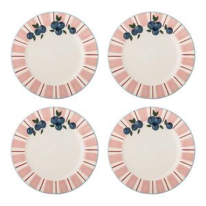 Ružové/krémové dezertné kameninové taniere v súprave 4 ks ø 20, 5 cm Carry – Bloomingville vyobraziť