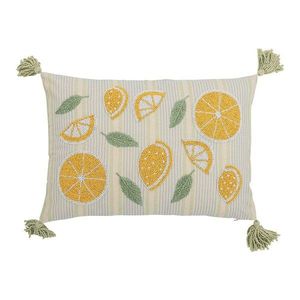 Bavlnený dekoračný vankúš 35x50 cm Lemon – Bloomingville vyobraziť