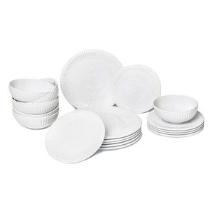 Porcelánová jedálenská súprava 18 ks Purita – Bonami Essentials vyobraziť