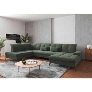 Sit & More SEDACIA SÚPRAVA, textil, zelená vyobraziť